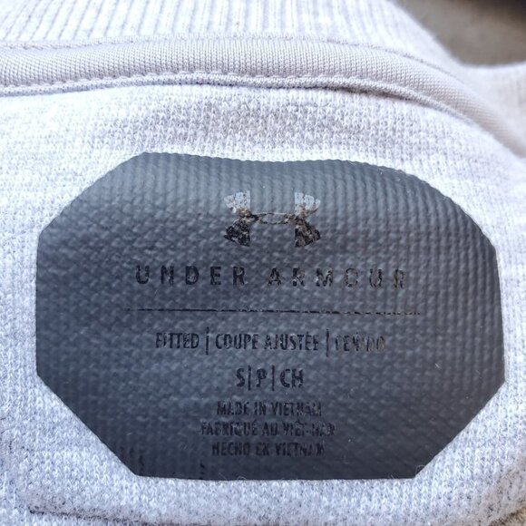 Under Armour Women's Slip on Dress Size S Heather Gray Unstoppable Knit Stretch - Picture 6 of 11